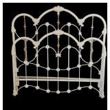 Beautiful Metal Full Bed & Rails