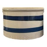 Blue Striped Crock