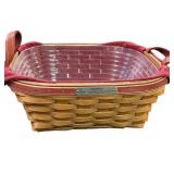 11.5 ï¿½ Square Double Lined Longaberger Basket