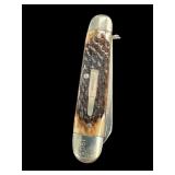 Remington Bone Handle Sterling Bullet Knife