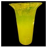 8.5 ï¿½ Yellow Vase