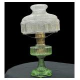 Green Aladdin Oil Lamp