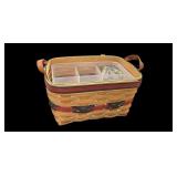 2000 Lined Sparkler Longaberger Basket