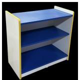 White, Blue & Yellow Shelf