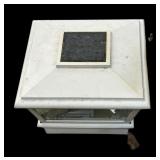 (8) Preowned Solar Powered Post Cap Lights AS IS