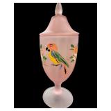 Pink Satin Covered Dish