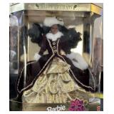 Happy Holidays Black Barbie