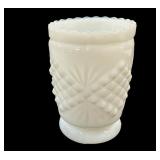 Milk Glass Toothpick Holder