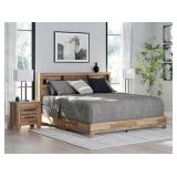 Ashley Finaria King Bookcase Bed ONLY