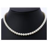 Mikimoto Akoya Pearl Necklace