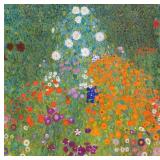 Cottage Garden Giclee Canvas by Gustav Klimt