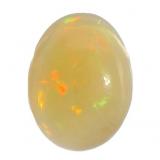 Natural 3.10 ct Oval Cut Cabochon Ethiopian Opal