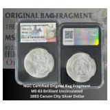 1883 MS63 CC Original Bag Morgan Silver Dollar