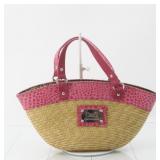 Dolce & Gabbana Raffia Basket Bag