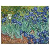 Irises c.1889 by Vincent Van Gogh-Studio Edition