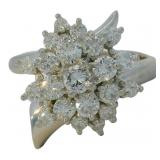 Platinum 1.03 ct Natural VS Brilliant Diamond Ring