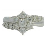 Platinum 1.00 ct Natural VS Brilliant Diamond Ring