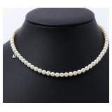 Mikimoto SV Akoya Pearl Necklace