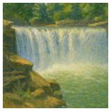 Cumberland Falls LTD EDT Print By Van Gogh LTD