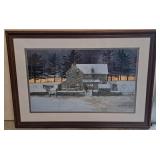 Framed "Buckskin" By Sculthorpe