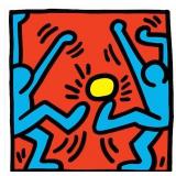 Keith Haring - Untitled (kick) Giclee Print