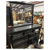 Golden Furniture Merlot Dresser & Mirror