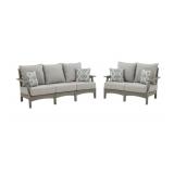 Ashely Visola Outdoor Sofa and Loveseat