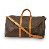 Louis Vuitton Keepall Bandouliere 55 Boston Bag