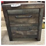 Ashley B211 Drstan 2-Drawer Rustic Nightstand