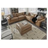 Emilia 5-Piece Leather Sectional