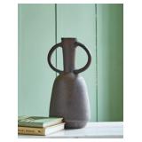 Aadeen  Distressed Brown Vase
