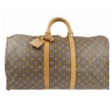 Louis Vuitton Monogram Keepall 55 Bag
