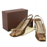 Louis Vuitton Patent Leather Mule Sandals Size 39