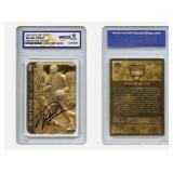 23K Gold Michael Jordan Rookie Card