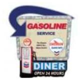 Chevron Gasoline Sign
