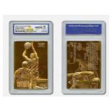 1996-97 23K Gold Kobe Bryant Rookie Card