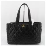 Chanel Wild Stitch Quilted Tote Bag