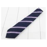 Louis Vuitton Striped Tie 100% Silk
