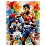 Ali Fights I Limited Edition by Van Gogh Limited