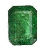 GIA Certified Octagonal 1.10 ct Emerald