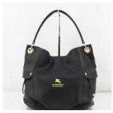 Burberry Blue Label Black Shoulder Hand Tote Bag