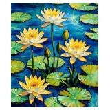 Water Lilies: An Aquatic Symphony by Julia Braam