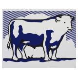 Bull II Giclee Canvas by Roy Litchenstein