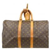 Louis Vuitton Monogram Keepall 45 Bag