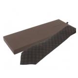 Louis Vuitton Damier Unused Tie 100% Silk W/Box