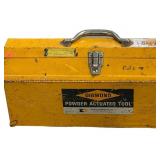Yellow Tool Box & Contents
