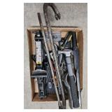 Tool Lot Deal (Car Jack, Crowbar, Adjustable