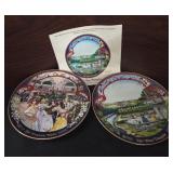 collector plates from "The Waltzes of Johann