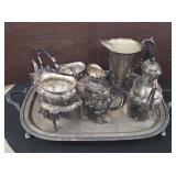 STERLING SILVER TEA SET