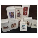 (9) PCS  HALLMARK KEEPSAKE ORNAMENTS
